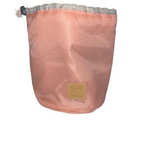 Wind Blows Riverflows travel cosmetic bucket bag drawstring closure PVC material